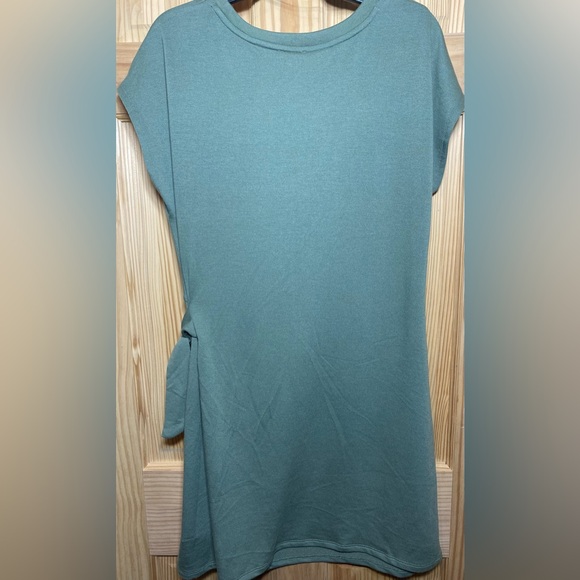 Spense New W/out Tags Faux Wrap T Shirt Dress - Picture 2 of 5